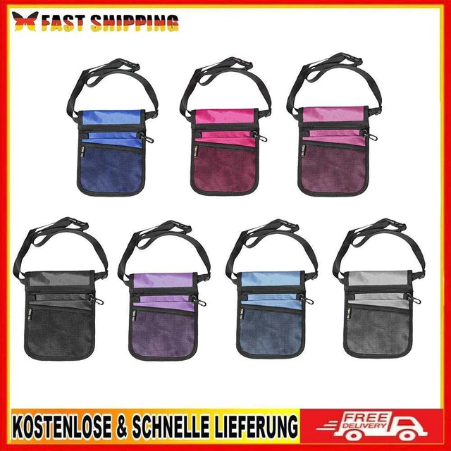 Borsa Vita Fanny Pack Organizer Cintura Infermieristica Borsa Messaggero Portatile