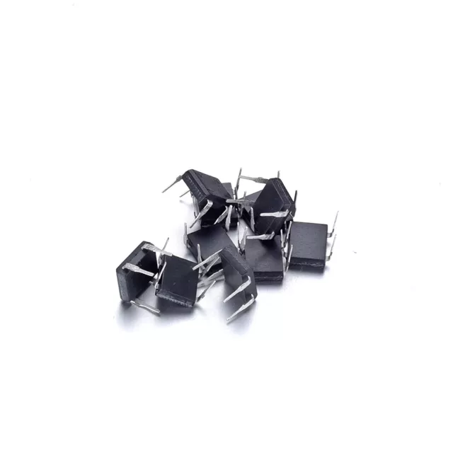 CHEERBRIGHT 50/100pcs DB107 Dip4 1A 1000V Single Phase Diode Rectifier Bridge 2