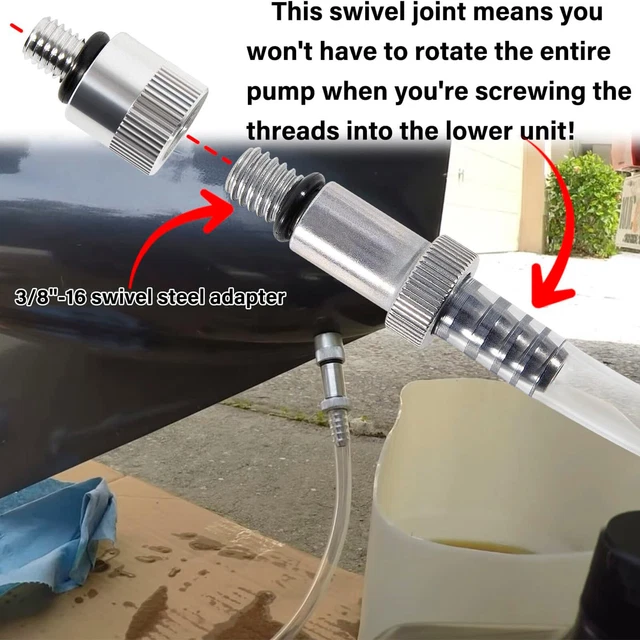 MARINE LOWER UNIT Gear Oil Pump Manual Lube Transfer Pump for Standard