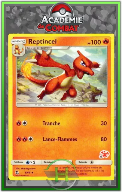 Reptincel - SL00:Académie de Combat - 8/68 - Carte Pokémon Française Neuve