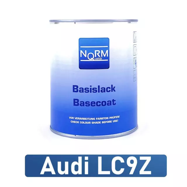 Audi LC9Z Black Magic pearl 1 Liter Basislack Autolack spritzfertig Metalliclack