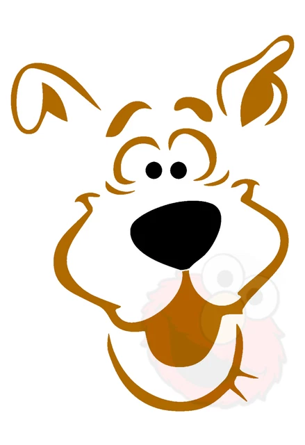 SCOOBY DOO FLEXIBLE/REUSABLE Stencil-Signs, Walls, Cards, Kids Clothing etc- £6.99 - PicClick UK