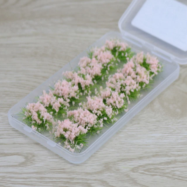 198 Touffes D'Herbe Auto-adhésives 4 Mm – Faciles à Poser Pour Diorama Et Modélisme