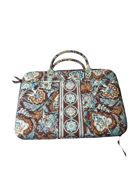 Vera Bradley 17" Hard Shell Computer Laptop Case w/Strap, Java Blue pattern Vera Bradley 17" Hard Shell Computer Laptop Case w/Strap, Java Blue pattern