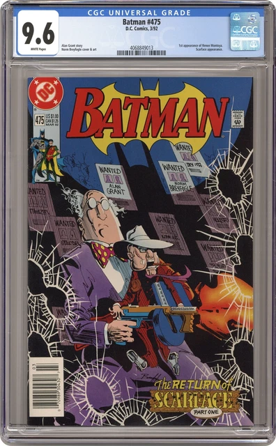 Batman #475 CGC 9.6 1992 4068849013 1st. Renee Montoya