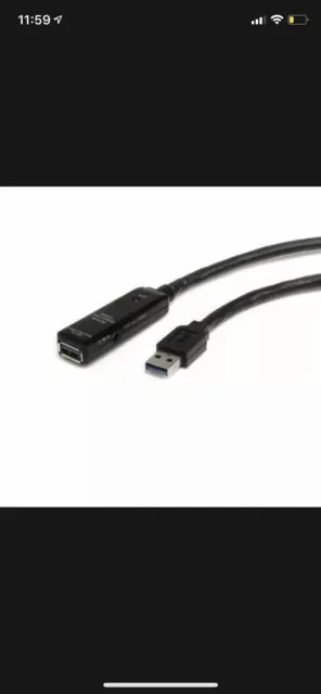 StarTech.com 3m USB 3.0 Active Extension Cable - M/F - USB - 9.84 ft - 1 Pack -