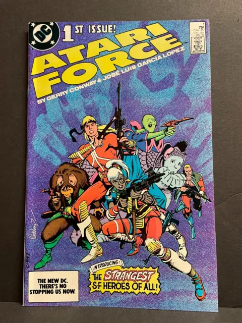 Atari Force #1  NM-  1984 High Grade DC Comics UNREAD