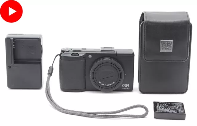 [Near MINT] Ricoh GR Digital III 10.0MP Compact Digital Camera From JAPAN