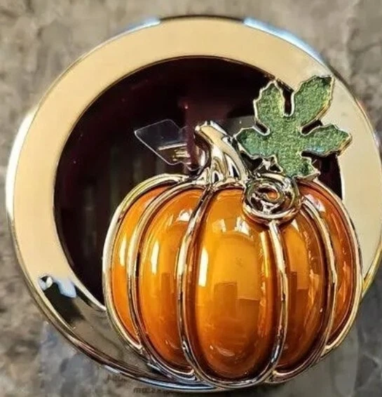 NEW PUMPKIN SCENTPORTABLE CAR Vent OR Visor Clip Bath & Body Works £13.