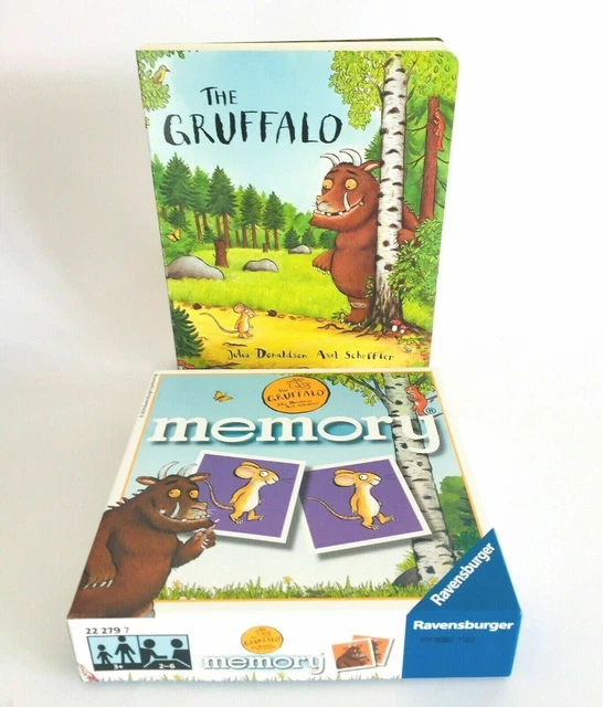 GRUFFALO MEMORY MATCH Game and Gruffalo Board Book EUR 10,46 PicClick DE