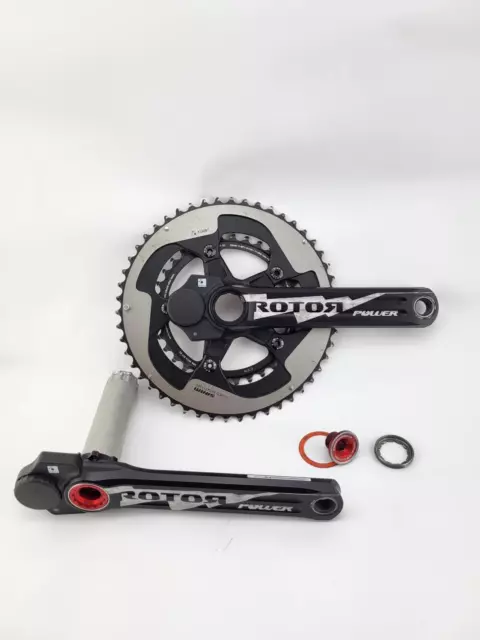 Rotor Power Wattmess Powermeter 170 BB30 Kurbel 2-Fach ANT+ 3D+ 50-34 2x11 speed