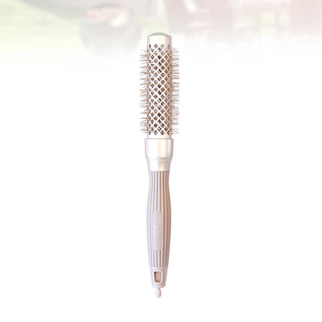 Cepillo para el cabello con rodillo mini cepillos de peinado peine rizado tubo de aluminio falta