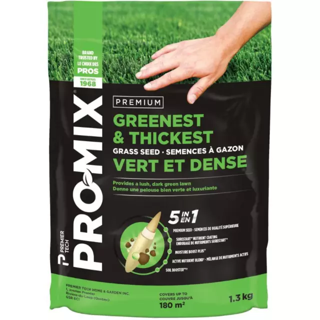 Premium Greenest and Thickest Grass Seed - 1.3 kg