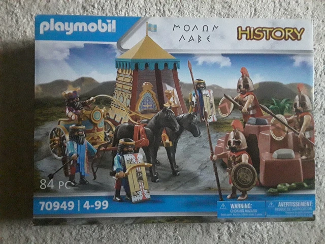 Playmobil History 70469 - Achille Et Patrocle Avec Char - Neuf Boîte Scellée