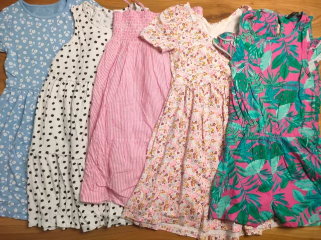 {F861} girls 9-10 years summer dress playsuit bundle George Dunnes