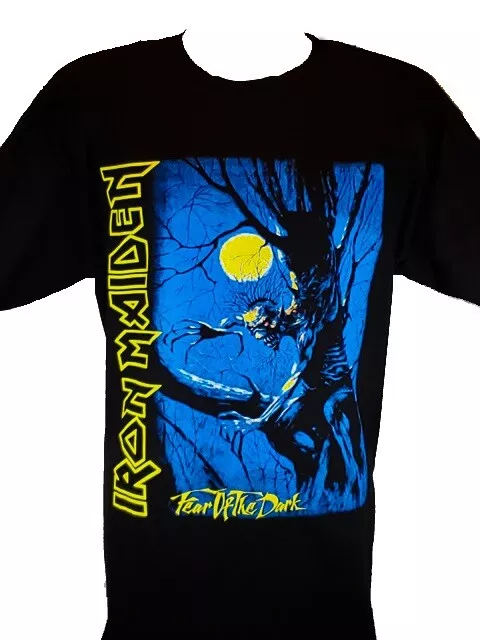 IRON MAIDEN - FEAR OF THE DARK - NEW Band Merch Black T-shirt