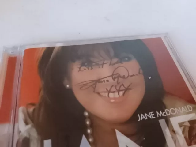 Jane McDonald - Jane CD Album Signed Autograped By JANE MCDONALD 2008 2