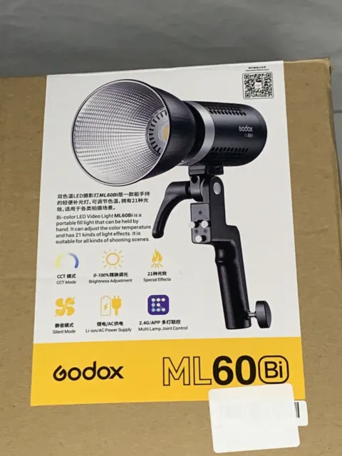 Godox ML60Bi Bi-Color LED Photo/Video Light