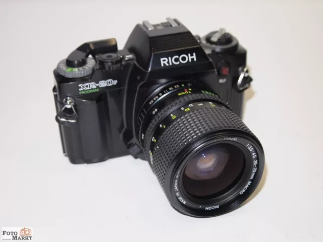 SET: Ricoh XR-20 SP Spiegelreflexkamera + Zoom-Objektiv 35-70 Macro lens