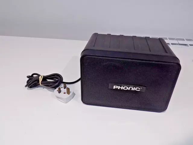 PHONIC SE-206 Articulate Sound Active Speaker 50W 8 ohms Genuine Tested Working