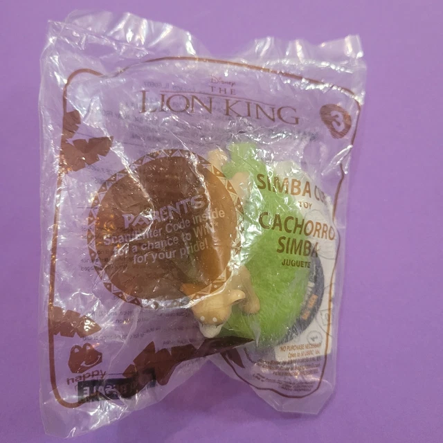 Simba Mcdonalds Happy Meal Lion King 2019 2019 MCDONALD'S HAPPY