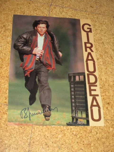 + BERNARD GIRAUDEAU + Original Autogramm GARANTIERT!