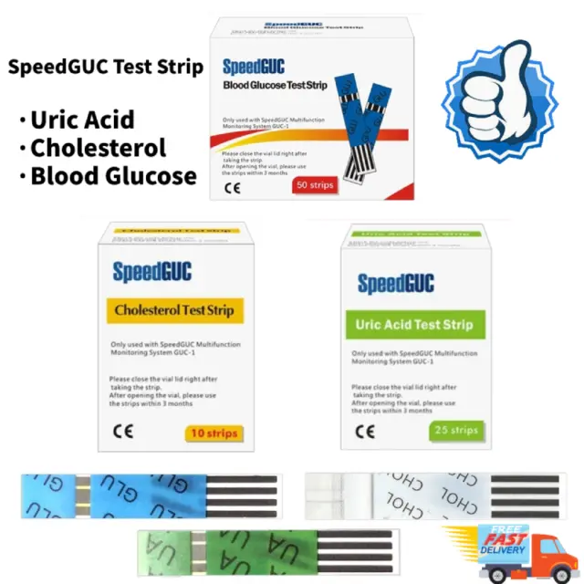 Striscia reattiva acido urico striscia reattiva colesterolo strisce reattive glucosio nel sangue velocità GUC