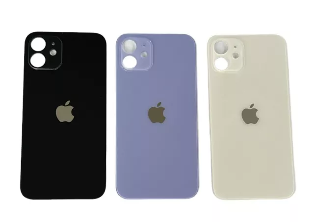 iPhone 12  Backcover Glas Rückseite mit Kleber