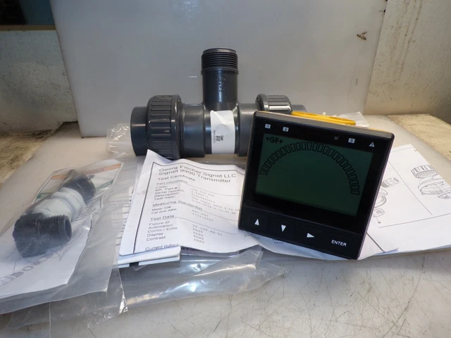 New Gf Georg Fischer 9900 Sensor Transmitter 3-9900-1 3-9901-1W