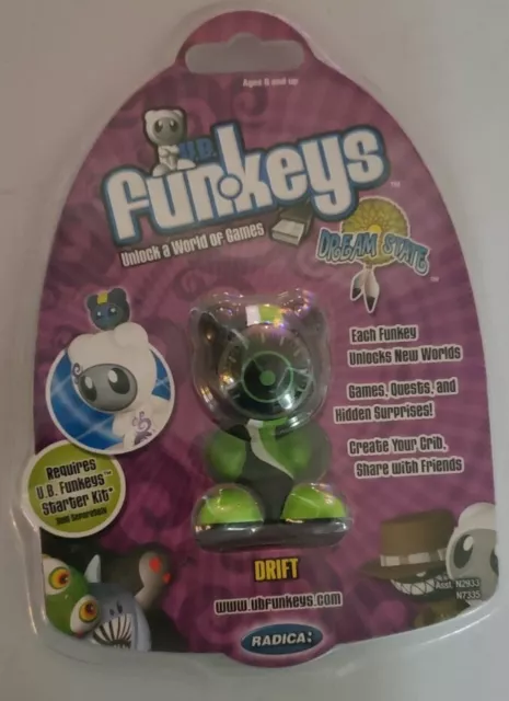 2008 Ub Funkeys Dream State Drift Black & Green Chase Very Rare