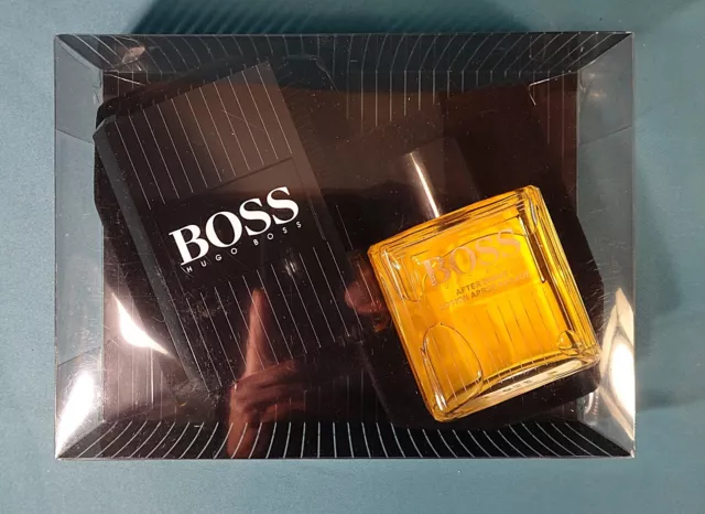 Vintage Hugo Boss Geschenkset 50 ml. After Shafe und 150 Gramm Seife