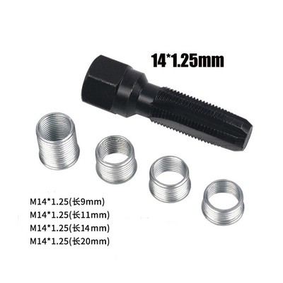 Kit Dinserts de Réparation de Filetage Métrique 15Pcs M5 M6 M8 M10 M12 M14 Helicoil Car Pro Tool Festnight Réparation de Filetages 