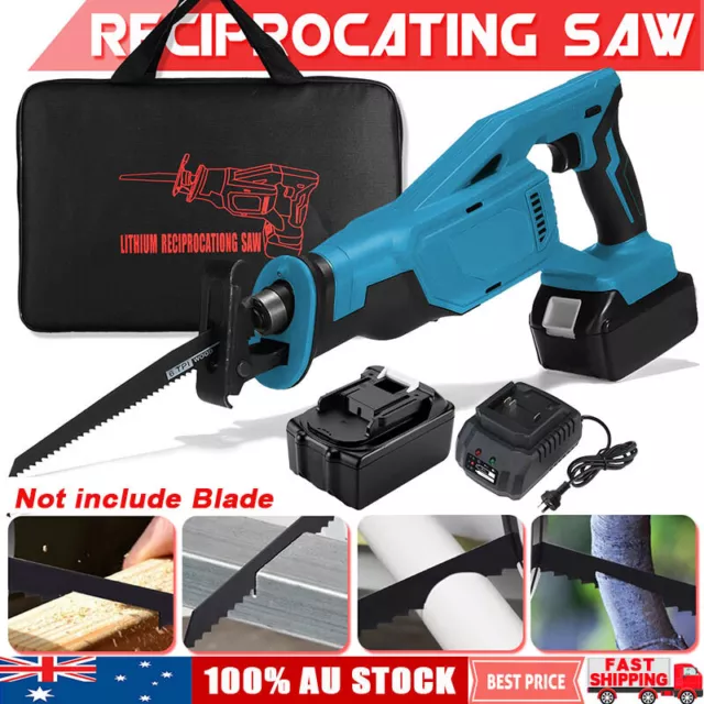 Cordless Wood Metal Saber Reciprocating Saw Tool Battery Charger For Makita 18V