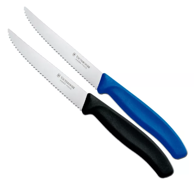 Victorinox - Couteau Steak SwissClassic Lame Inox Crantée 11cm - 6.723x