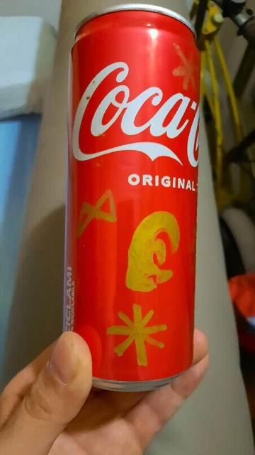 Fred Bugs- Coca Cola can bottle 330ml