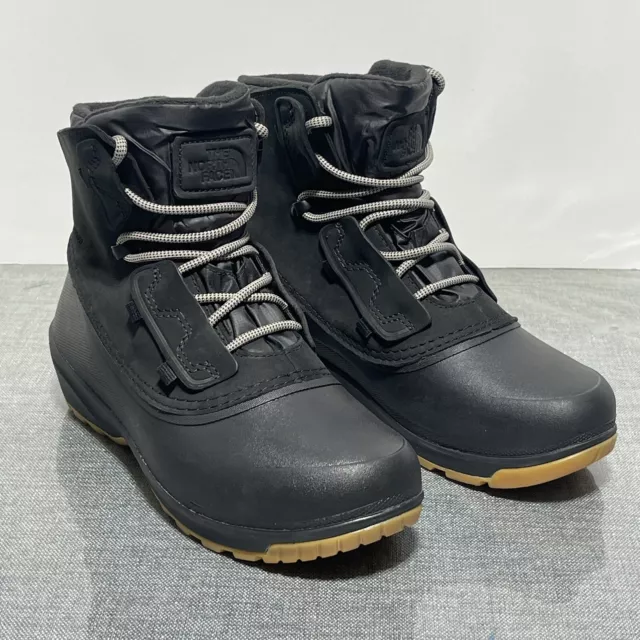 North Face Shellista IV Shorty Waterproof Boots NF0A5G2O-KX7 Black Women Sz 8