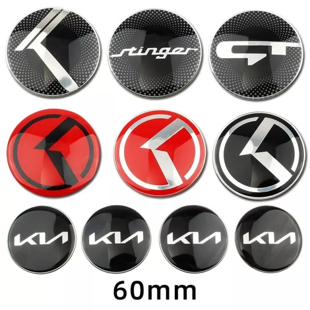 Car Wheel Hub Cover Sticker for New Kia k2 k3 k4 k5 Smart Running Lion Solando