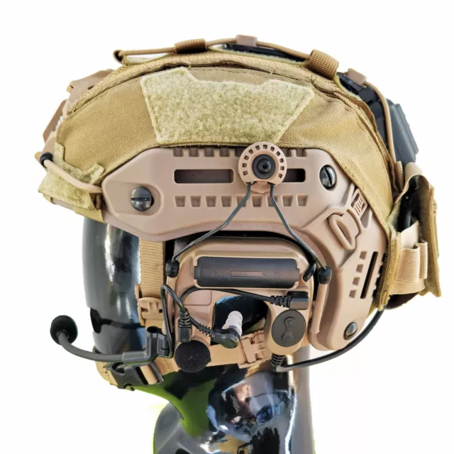 Helmet ARC Rail Adapter for Peltor Comtac Sordin Howard Leight Walker Headset
