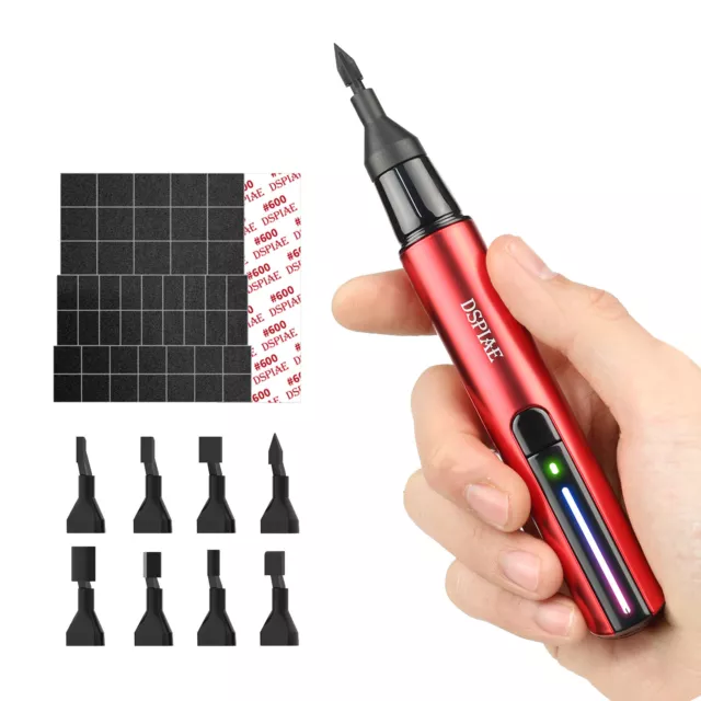 DSPIAE ES-A Electric Reciprocating Grinding Pen DIY Model Polishing Sanding UK