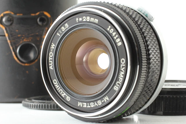 [Near Mint] Olympus G.Zuiko Auto-W 28mm f/3.5 Wide Angl MF Lens From Japan
