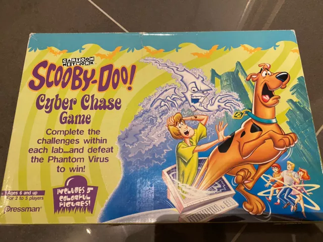 SCOOBY DOO CYBER Chase Board Game by Cartoon Network Complete with ...