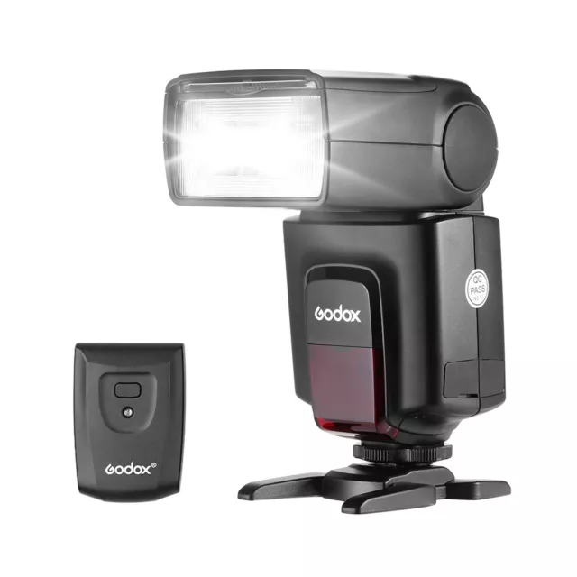 Godox TT520Ⅱ On-Camera Flash Speedlite +Wireless Trigger Transmitter C3W3
