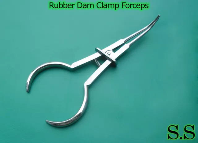 Dental Rubber Dam Clamps Surgical Instruments Forceps