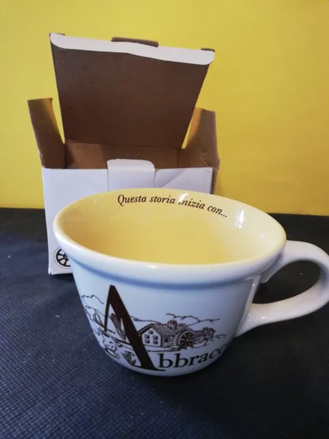 TAZZA MULINO BIANCO ABBRACCI CANTASTORIE 2012 COFFEE COLLECTION CUP nuova