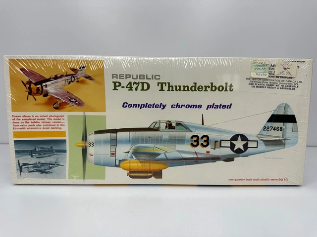 Maquette ITALERI 1.48 avion republic P 47 Thunderbolt - Modélisme