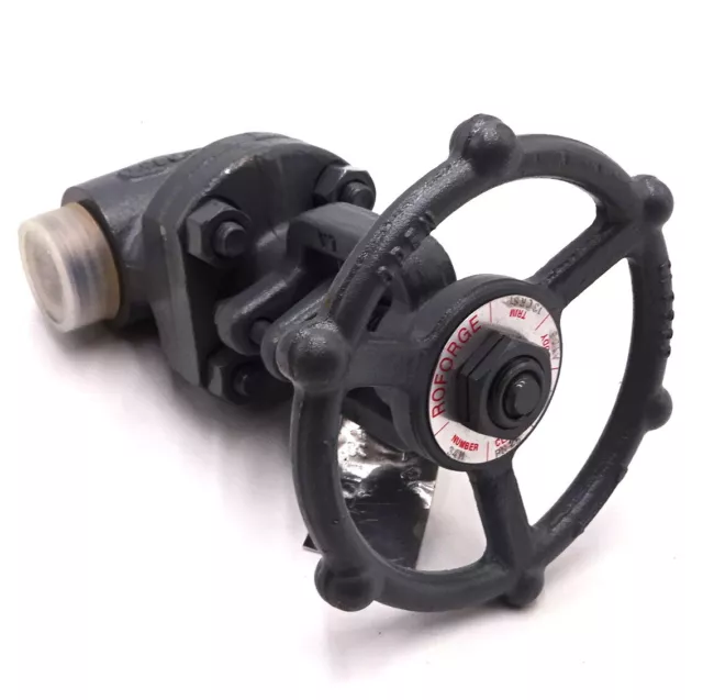 Valvola cancello 34M-PN25-A105-13CRST Roforge 3/4" PN25 A105 *Nuova*