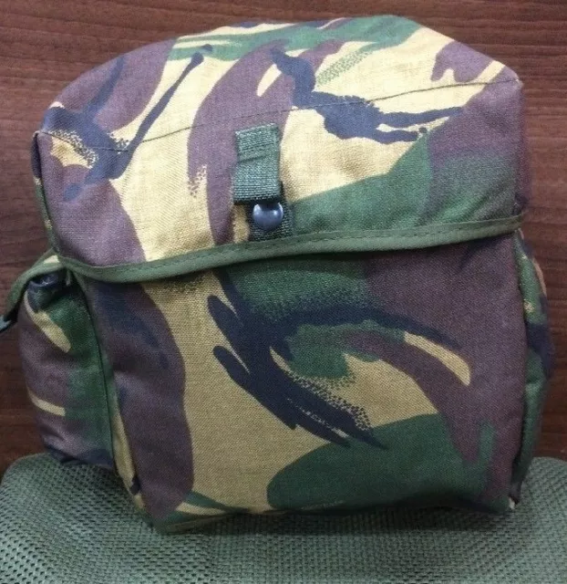 BRITISH ARMY RESPIRATOR BAG DPM CAMO Satchel Haversack New