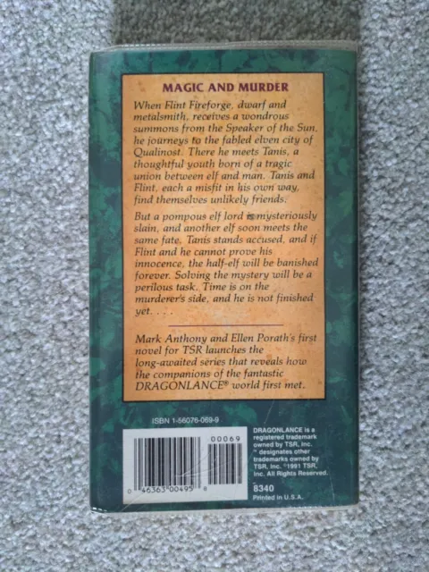 Dragon Lance Saga von Mark Anthony Kindred Spirits TSR Bücher 1991 2