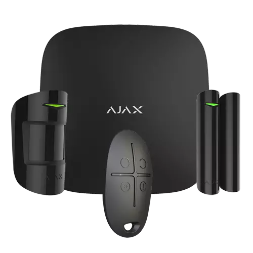 Kit Antifurto Allarme Casa Ajax Wireless Senza Fili Professionale Gsm Lan App 4G