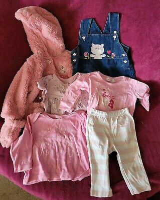 Pacchetto abbigliamento bambina 3-6 mesi x6 articoli - Disney - giacca - abito - top